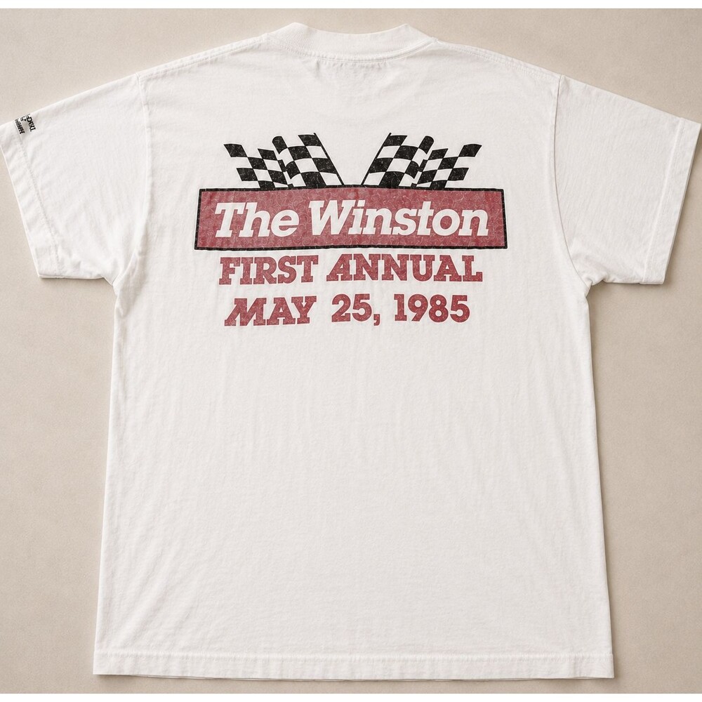 1985 The Winston NASCAR T Shirt Vintage First All Star Race Single Stitch Medium